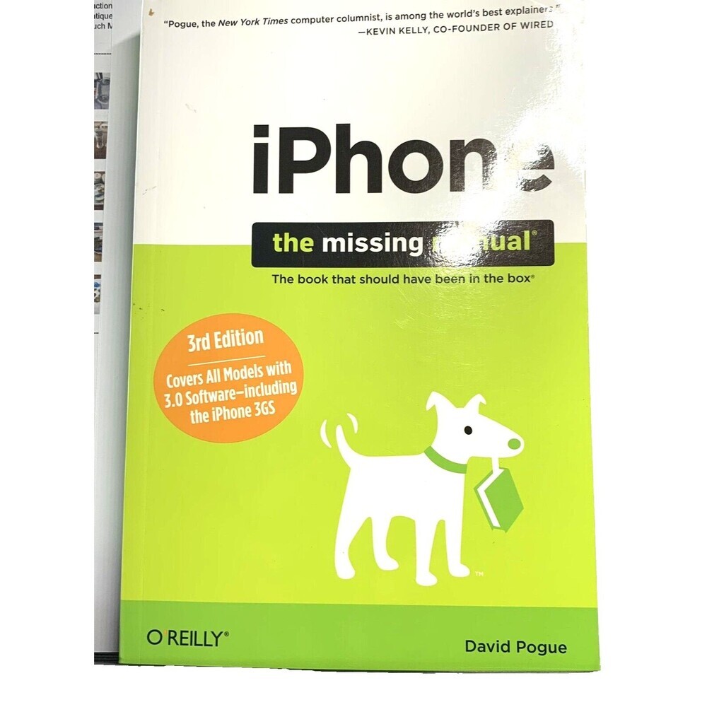 iPhone: The Missing Manual, 3rd Edition By David Pogue